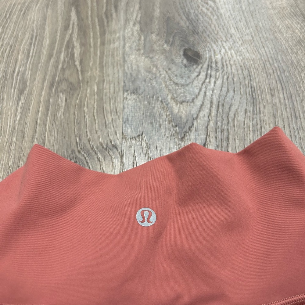 Lululemon Athletica Pink/Nude High-Waisted Leggings - Picture 5 of 5
